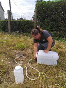 Etude d'infiltration des eaux pluviales par GHP